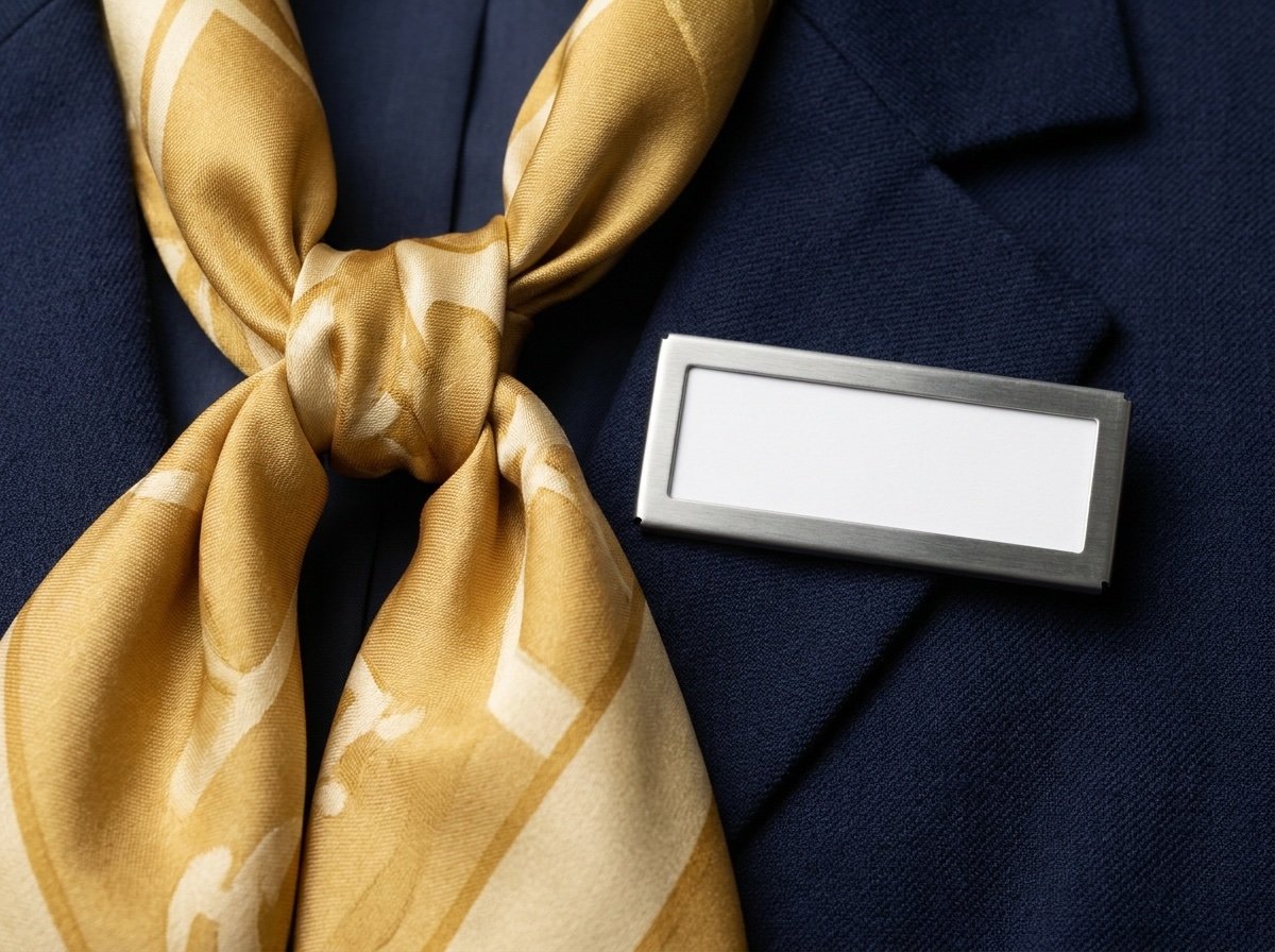 Airport Ground Staff uniform detail