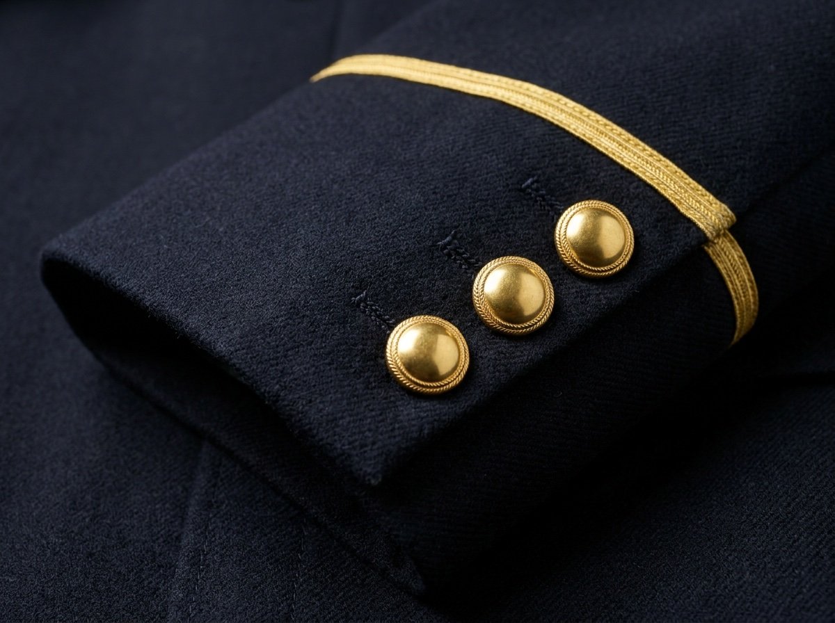Security Services fabric and branding detail