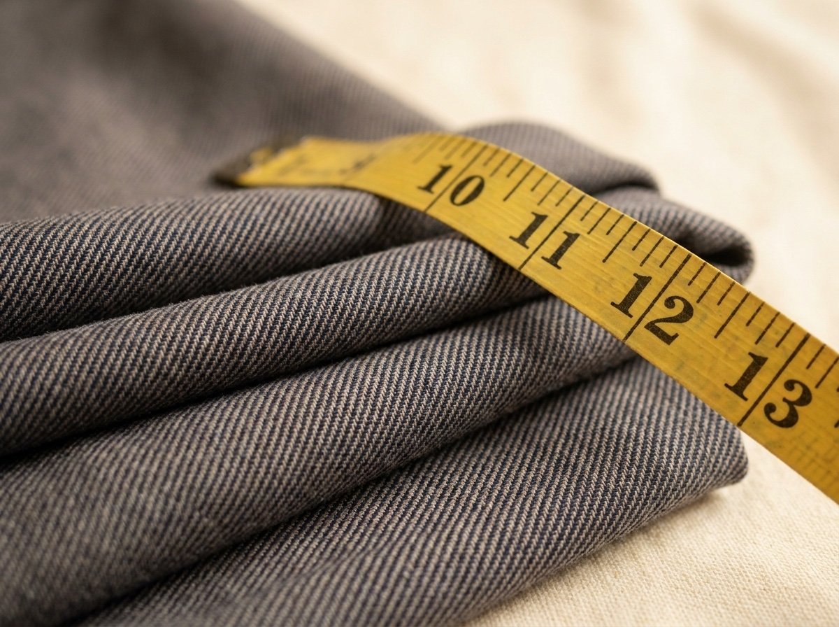 Housekeeping fabric and embroidery detail