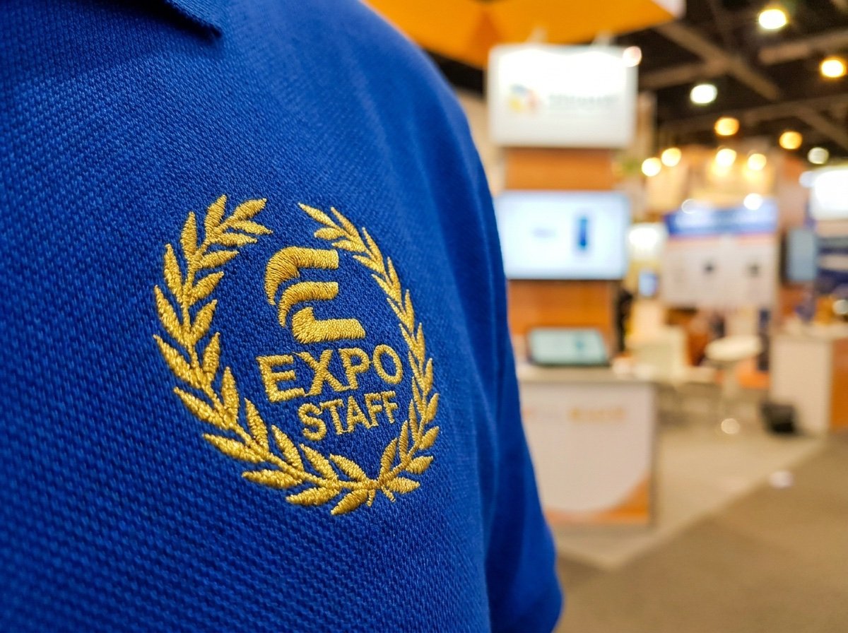 Exhibition & Trade Show Staff uniform detail