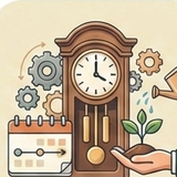 Long-term support icon — recurring orders and care