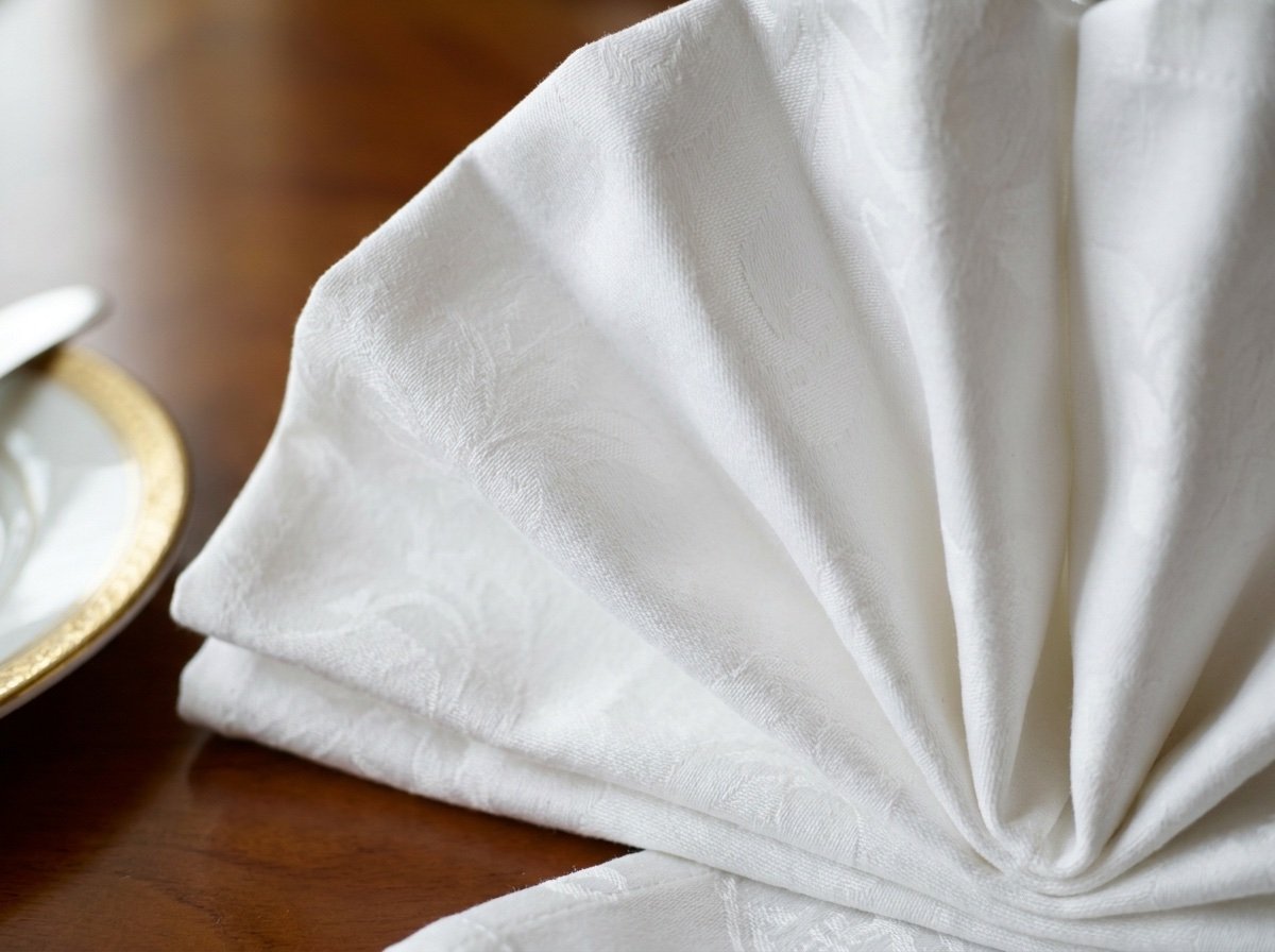 Linen & Textiles uniform detail