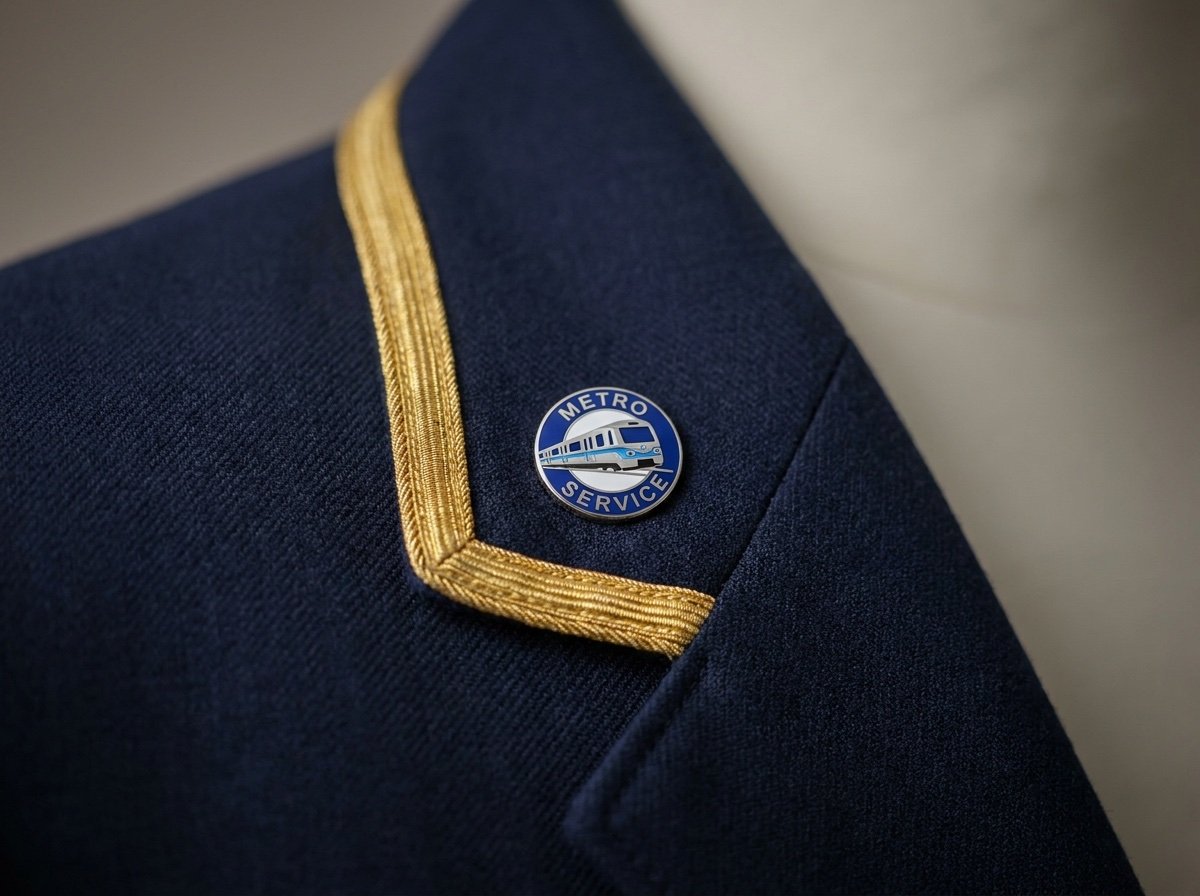 Railway Staff uniform detail