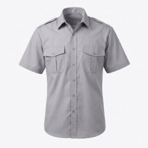 Double-Pocket Shirt with Flaps